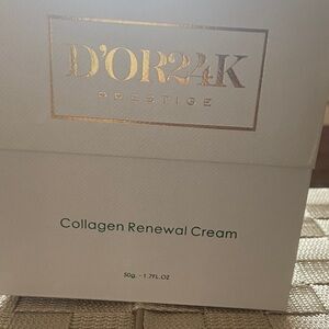 Prestige Collagen Renewal Cream - Gold and White